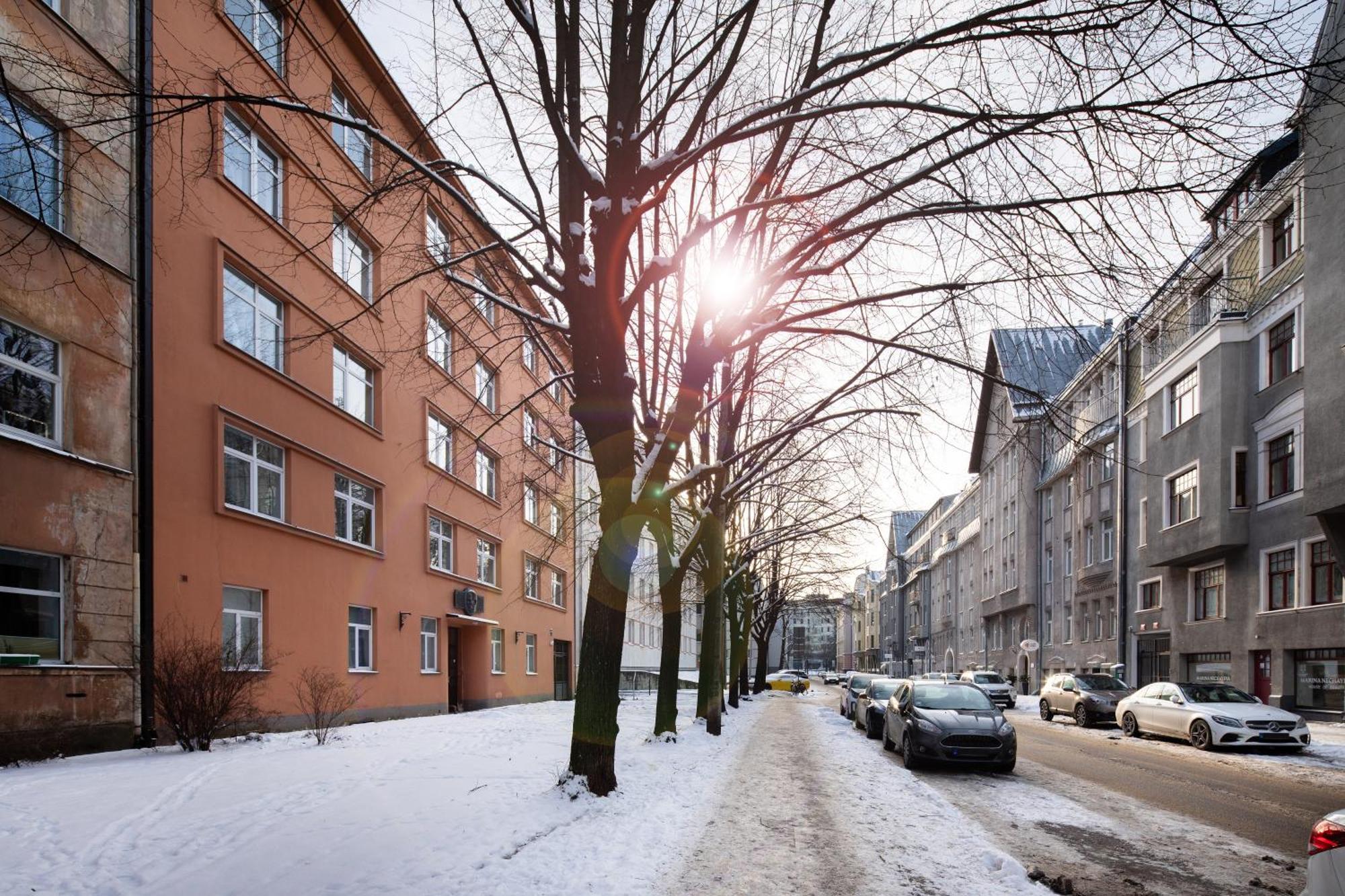 Riga Embassy Center Apartment With Parking Exterior foto